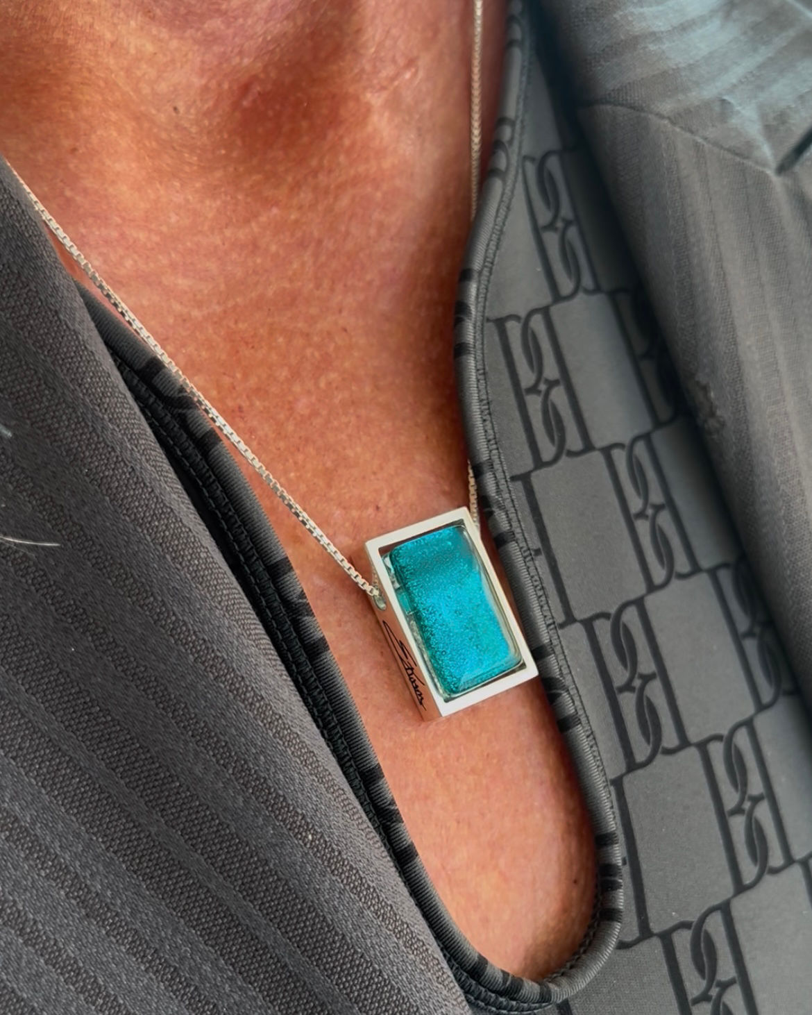 Northern Light Necklace - Peacock