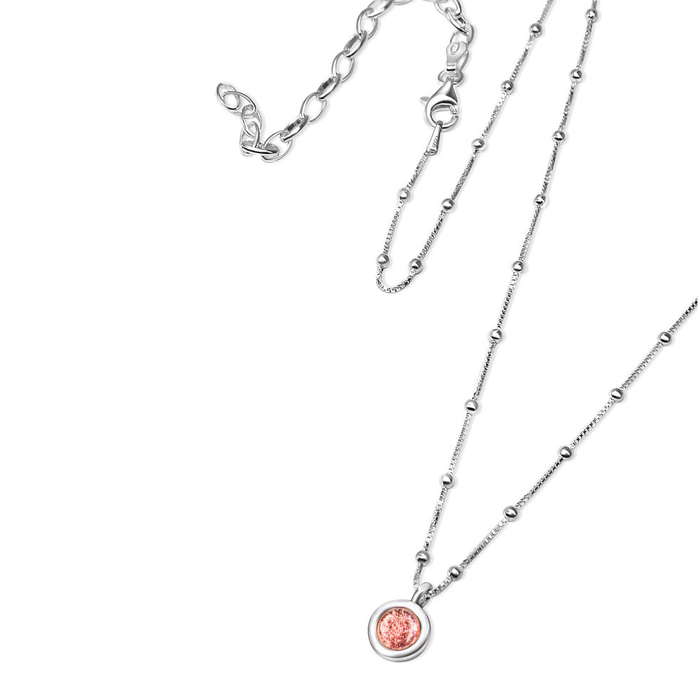 Thumbnail: Polar Night Round pendant - Plum