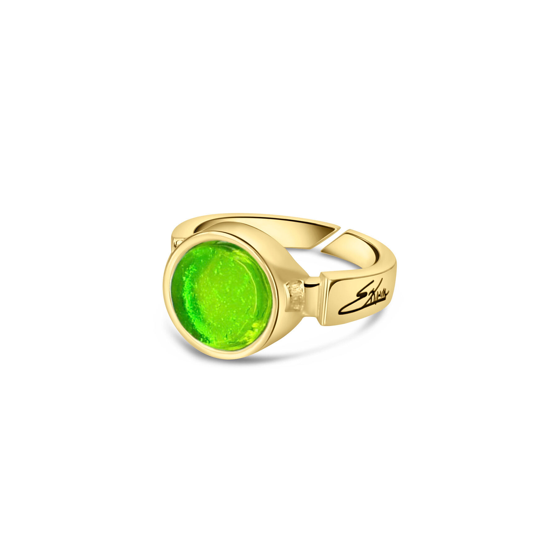 Arctic Circle Ring - Lime Green