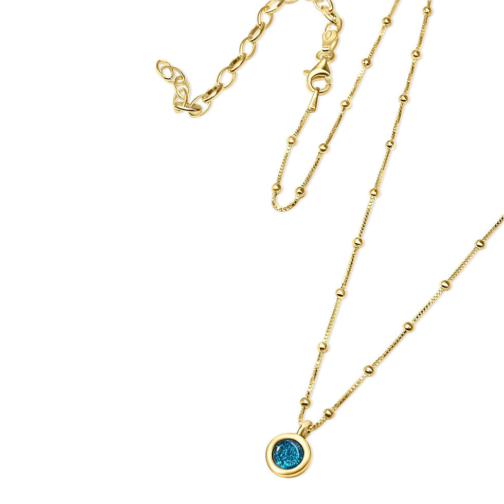 Thumbnail: Polar Night Round pendant - Navy Blue