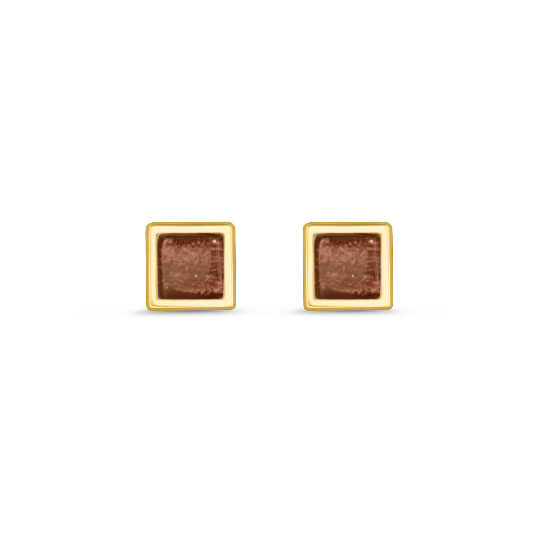 EK Studio Stud Square - Brown