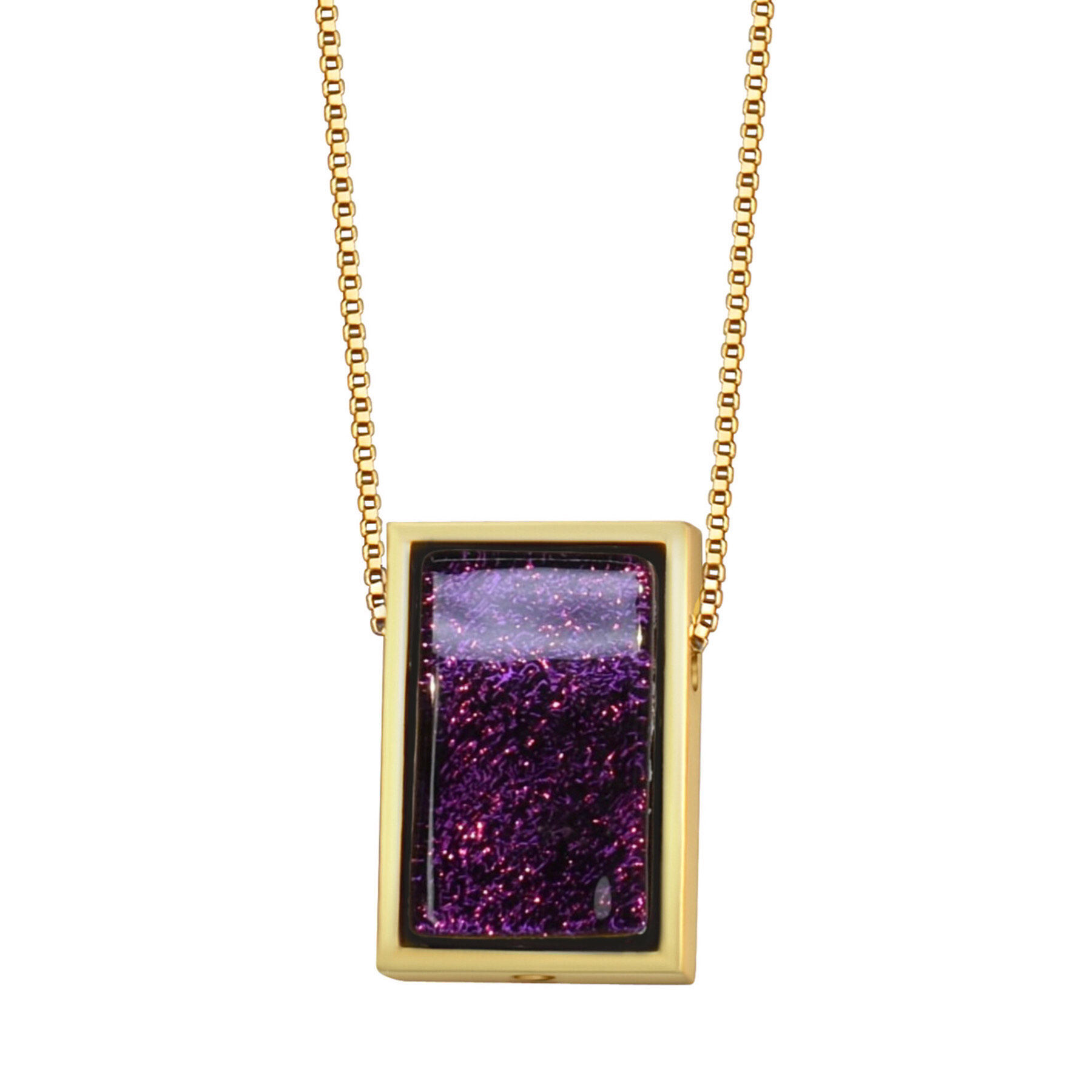 Northern Light Necklace - Purple