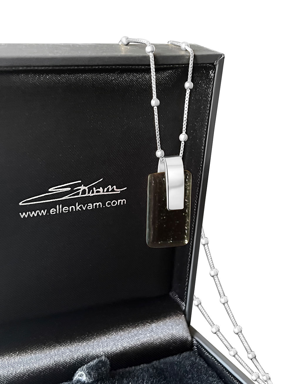 Miniatyrbilde: Oslo Night Necklace - Jet Black