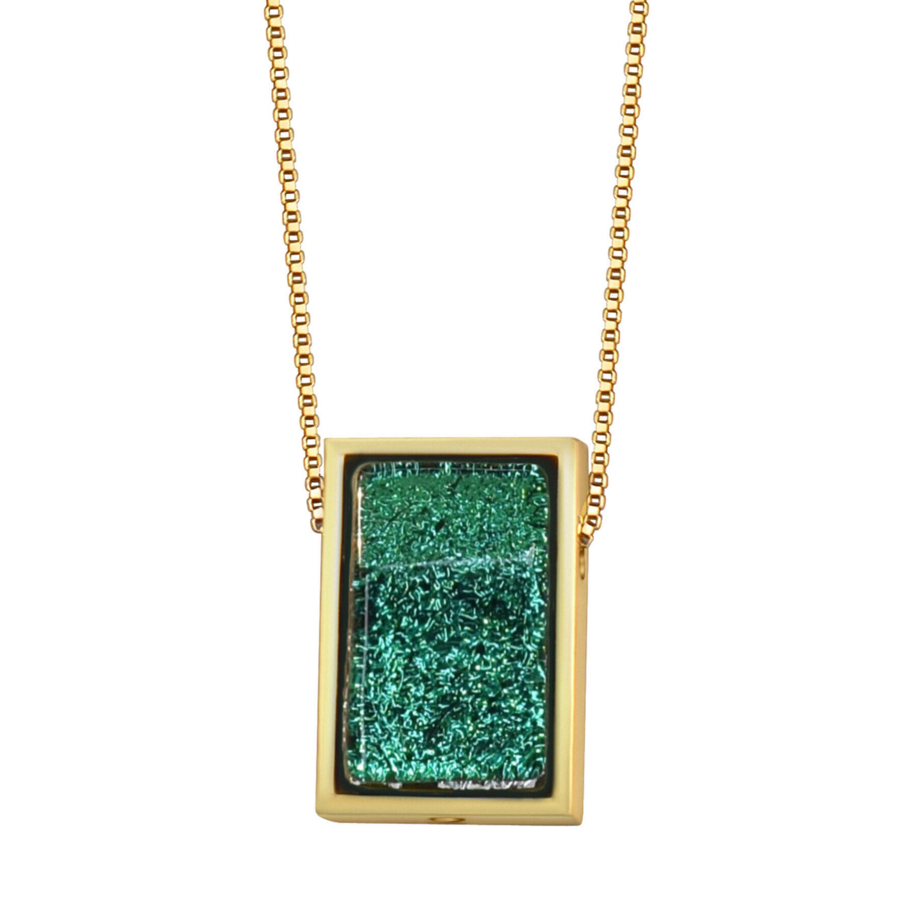 Northern Light Necklace - Emerald Green