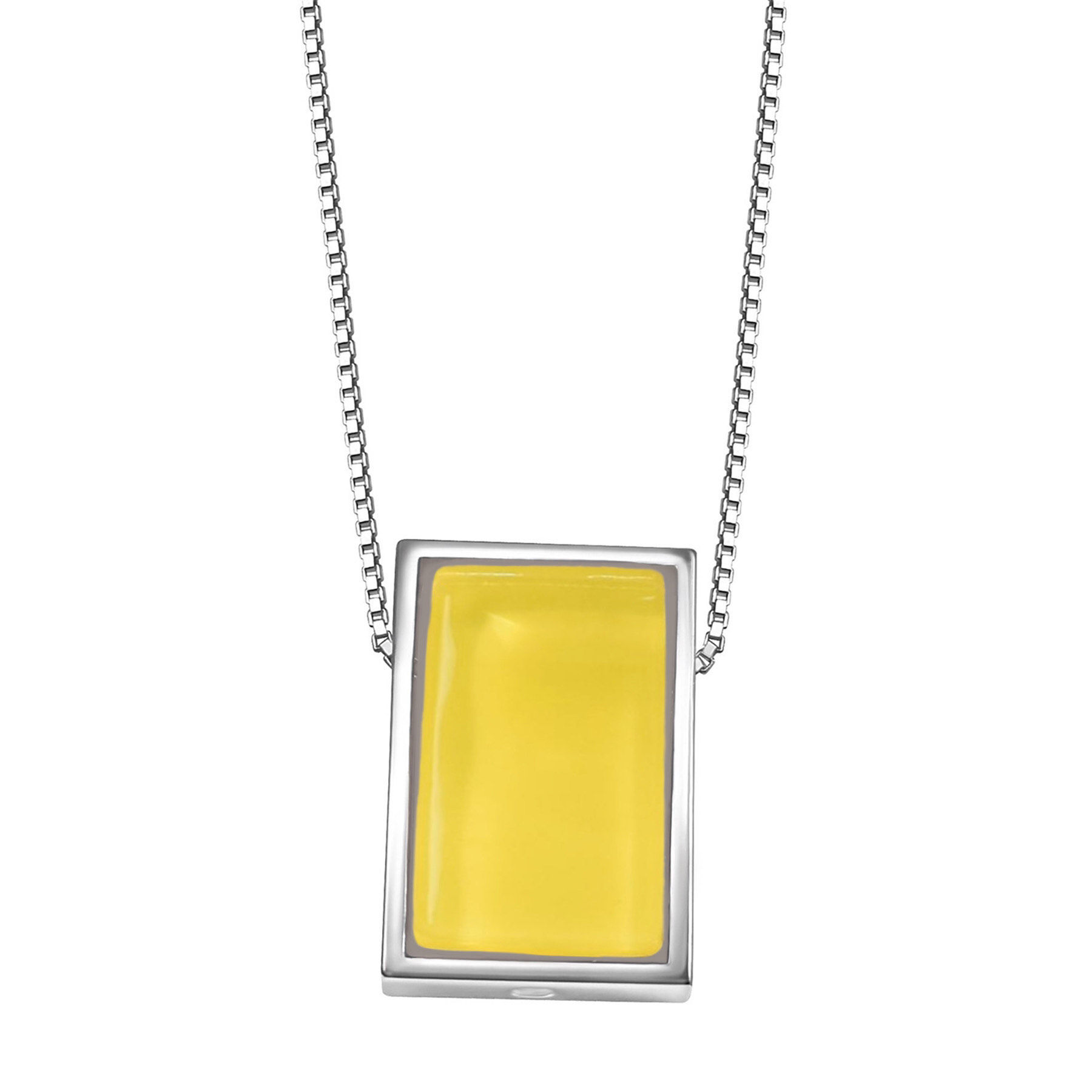 Northern Light Necklace - Lemon Yellow
