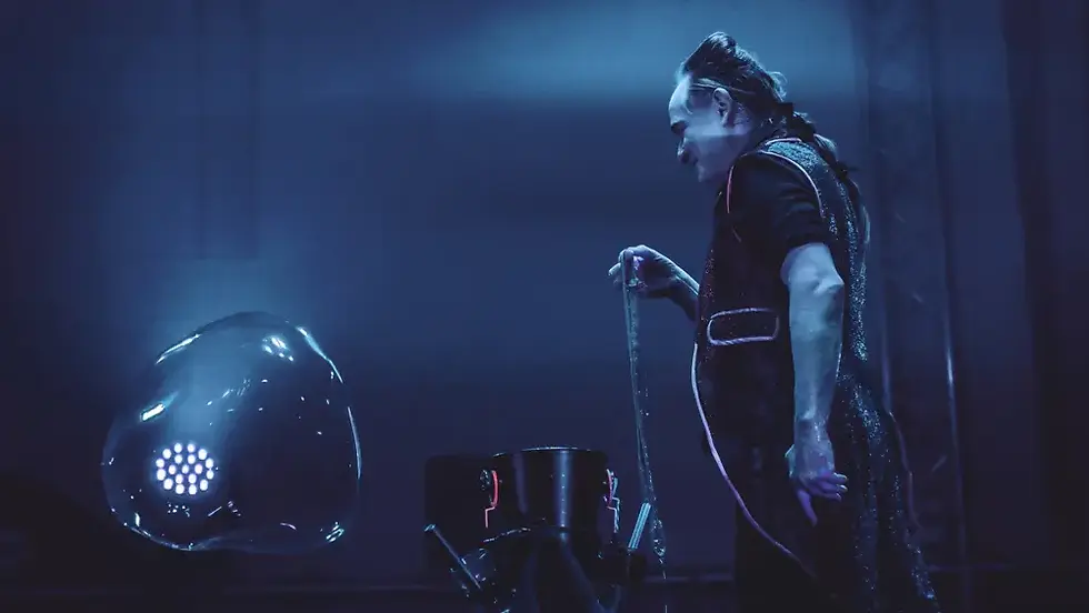 Artiste de spectacle bulles de savon géantes en Wallonie