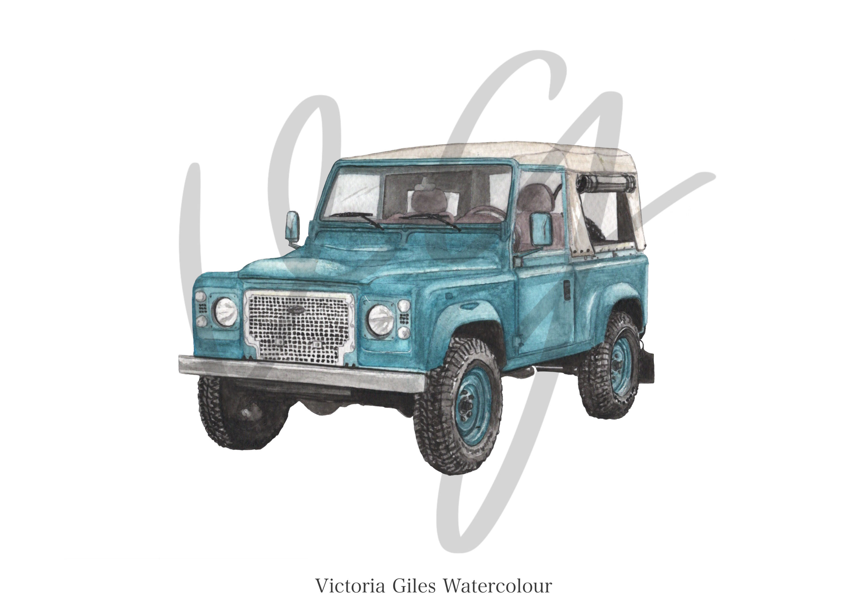 Mr Blue, Landy Print