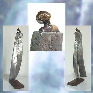 sculpture en bronze de Richard Blancquart
