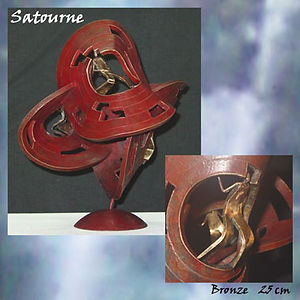 sculpture en bronze de Richard Blancquart