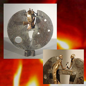 sculpture en bronze de Richard Blancquart