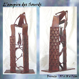 sculpture en bronze de Richard Blancquart