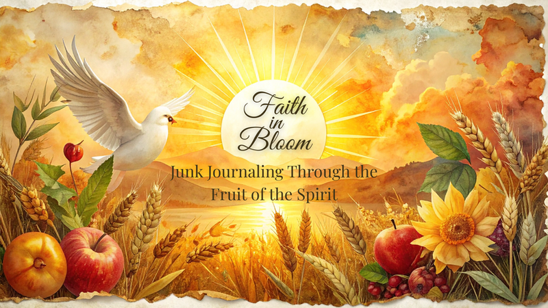 Faith in Bloom: Junk Journaling through the Fruit of the Spirit