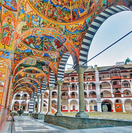 Rila Monastery in Bulgaria