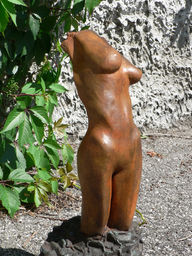 Sculpture terre Virginie K.
