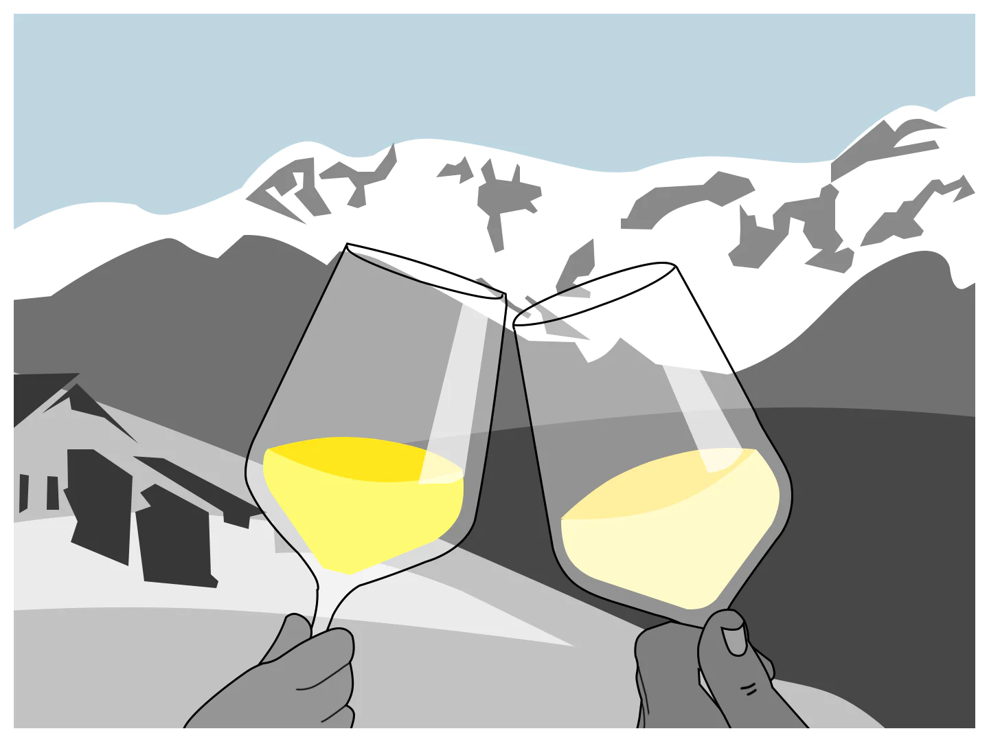 Wine tasting - France V New World WHITE