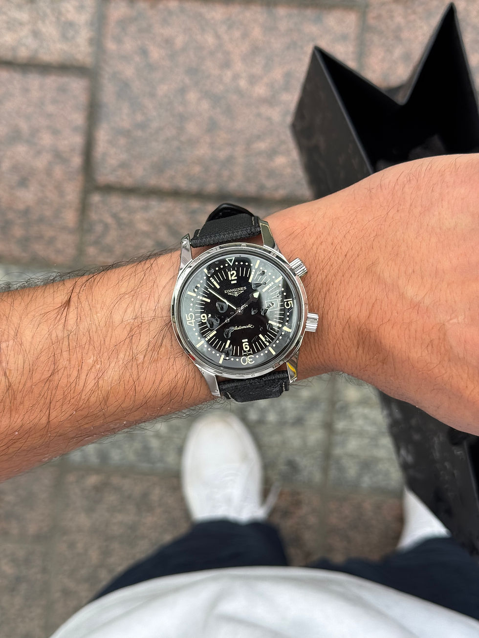Pikkukuva: Longines Legend Diver, 42mm, (ref. L3.774.4.50.0)