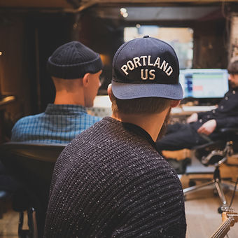 Working in Studio