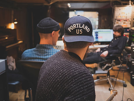 Working in Studio