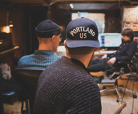 Working in Studio