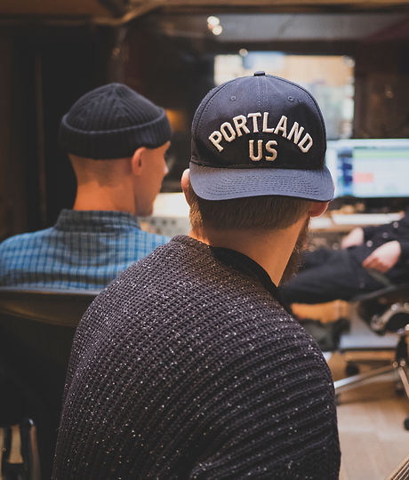 Working in Studio