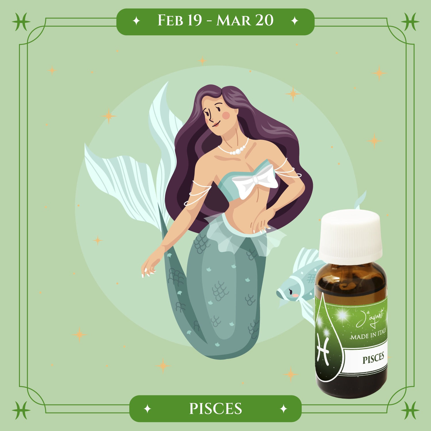 89342 Blend Oil Pisces 10ml (雙魚座複方精油)