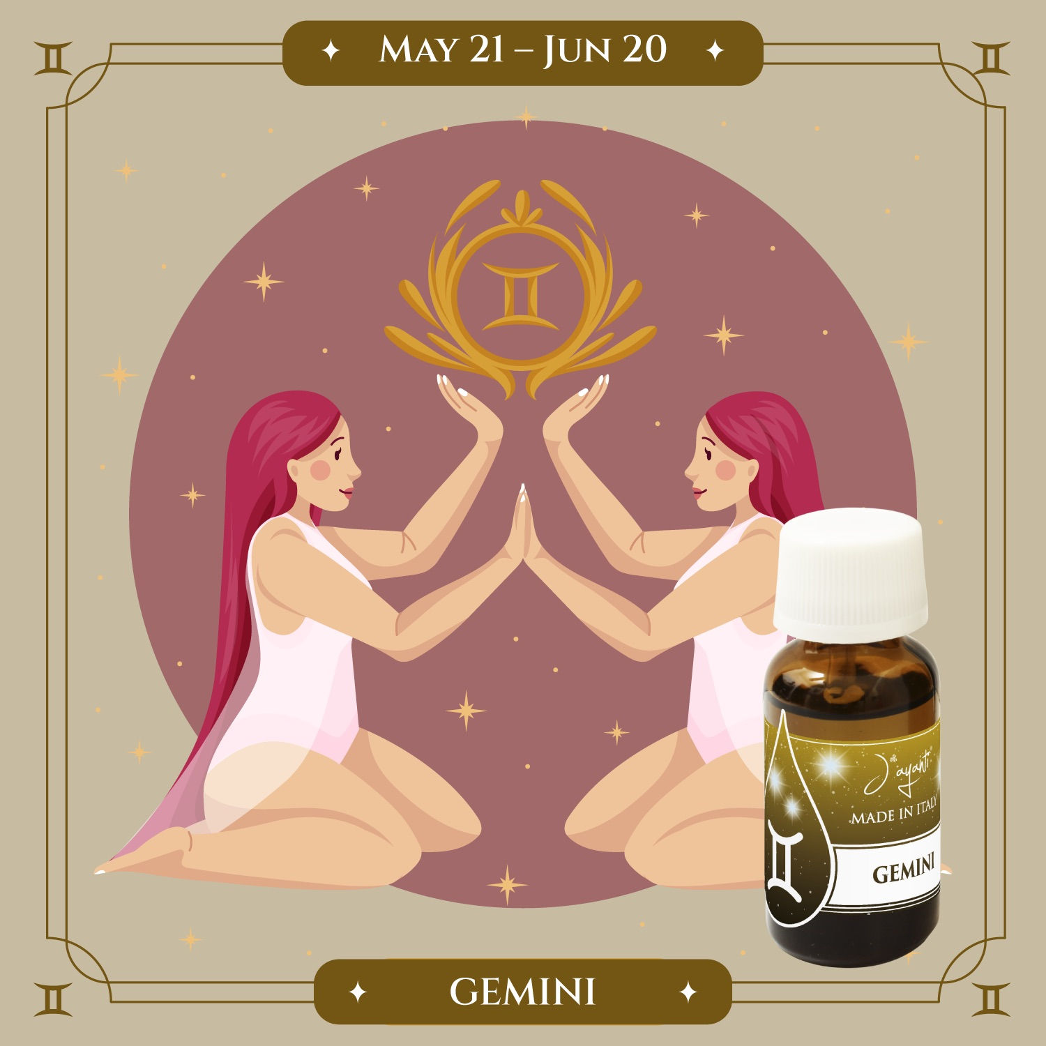 89333 Blend Oil Gemini 10ml (雙子座複方精油)