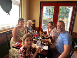 Dinner after a Quilcene Concert in the Barn