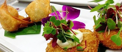 Arranged Food and Objects