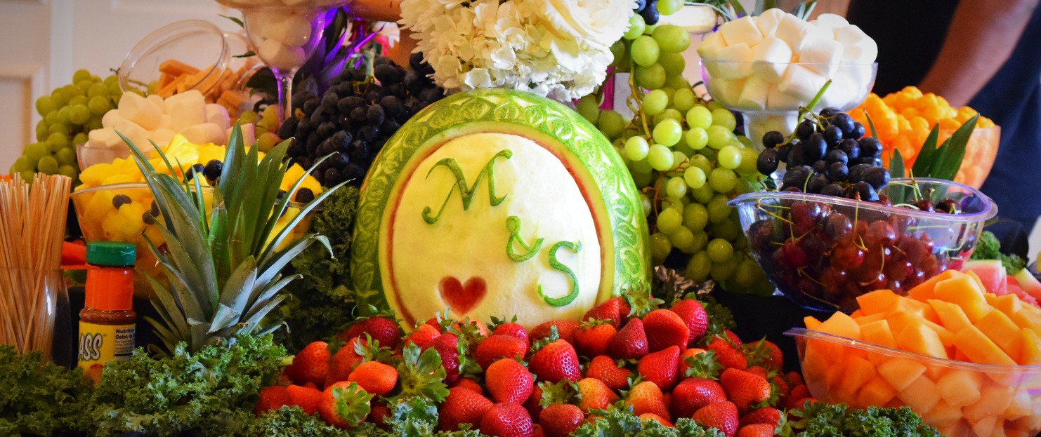 Arranged Food and Objects