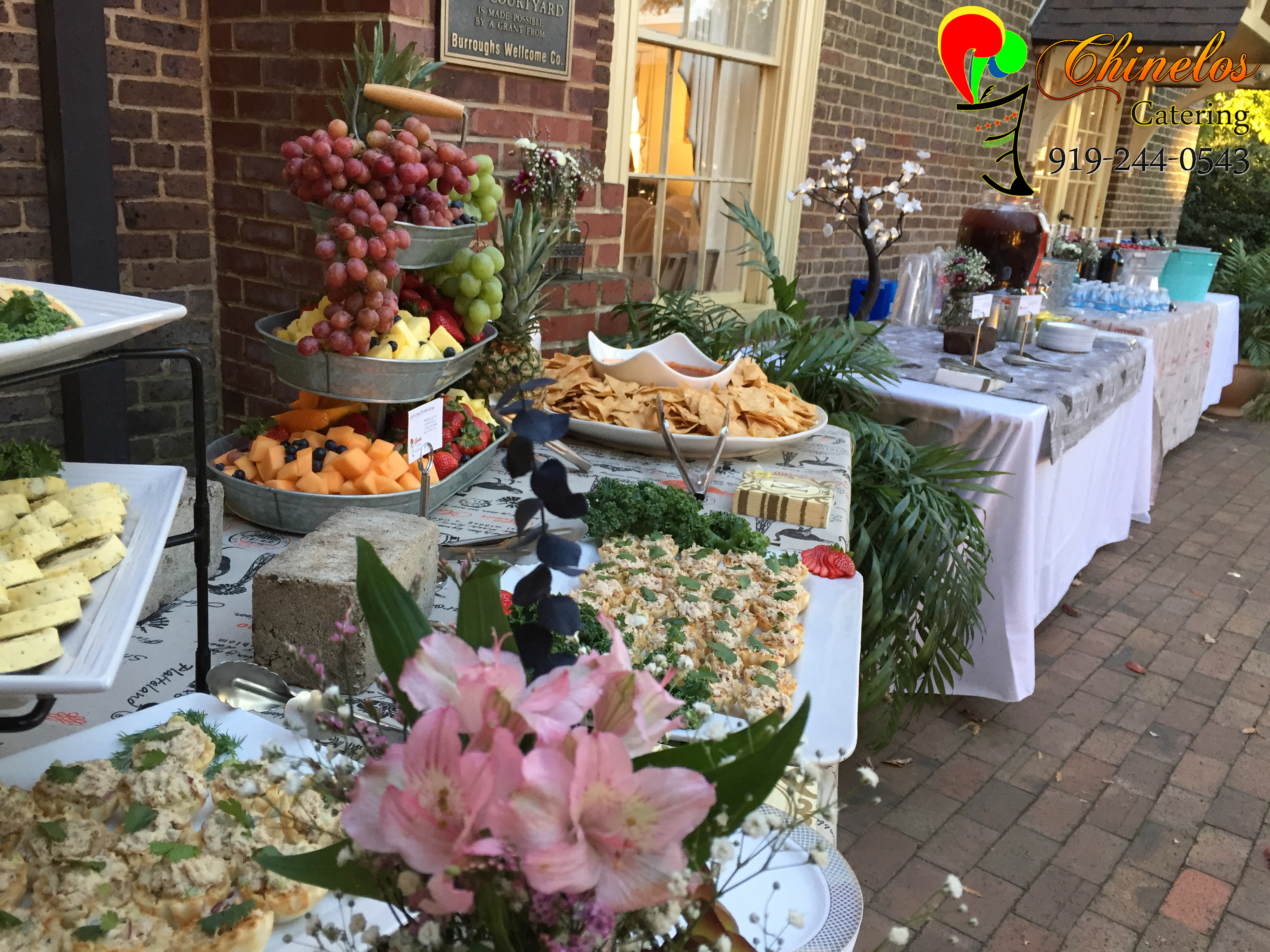 Arranged Food and Objects