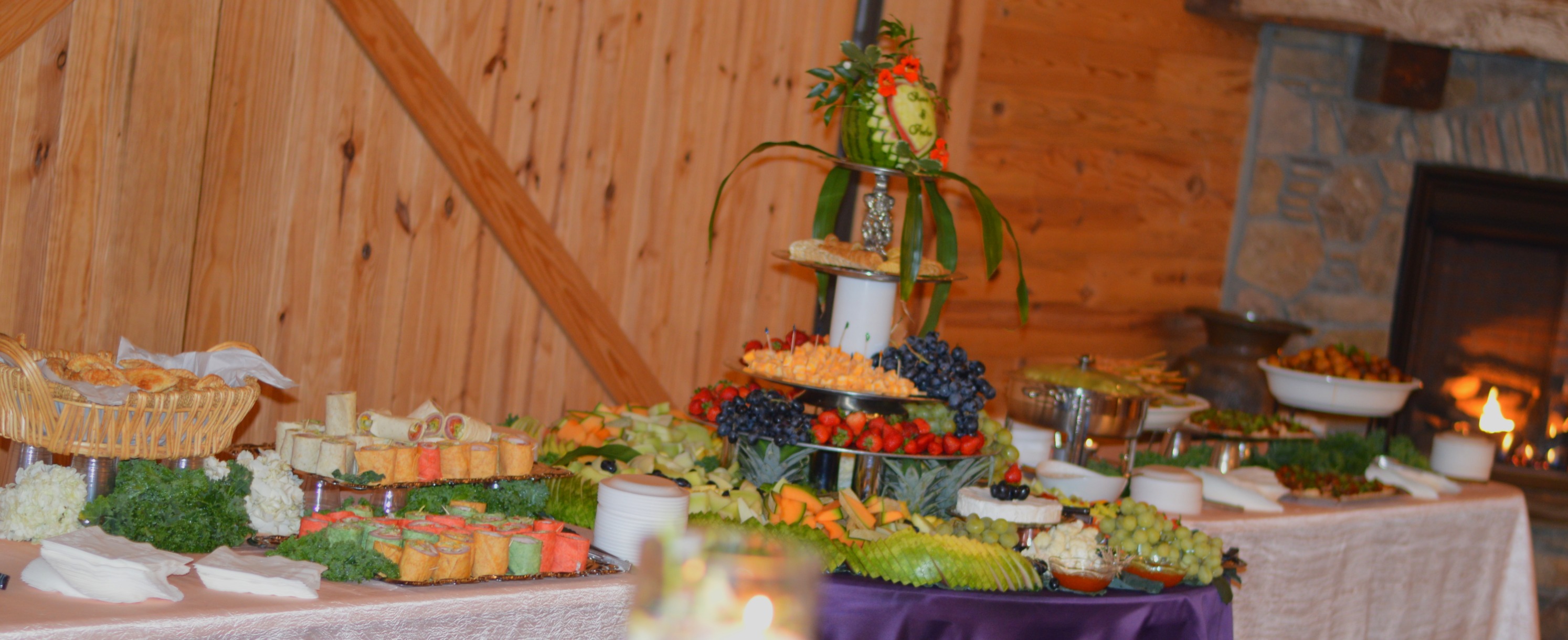 Arranged Food and Objects