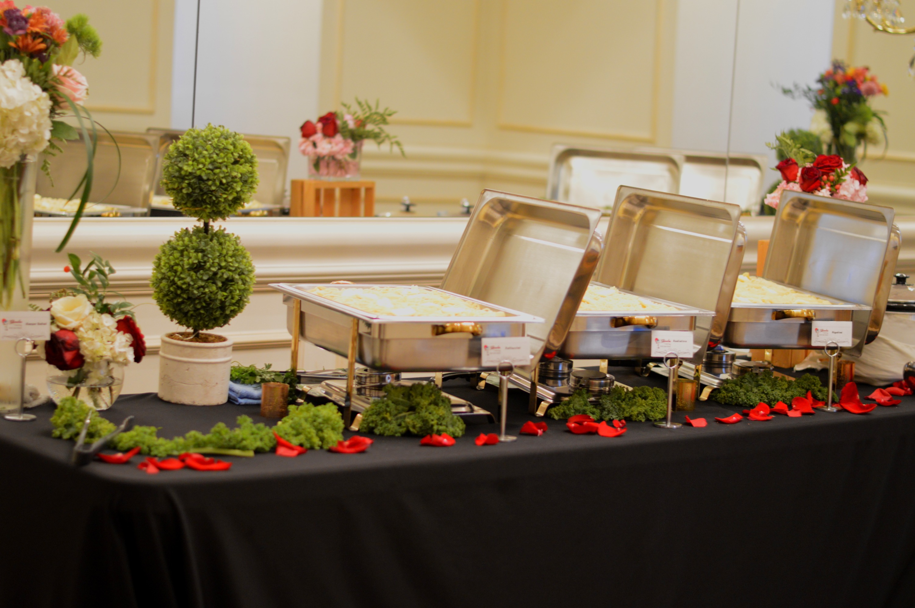 Arranged Food and Objects