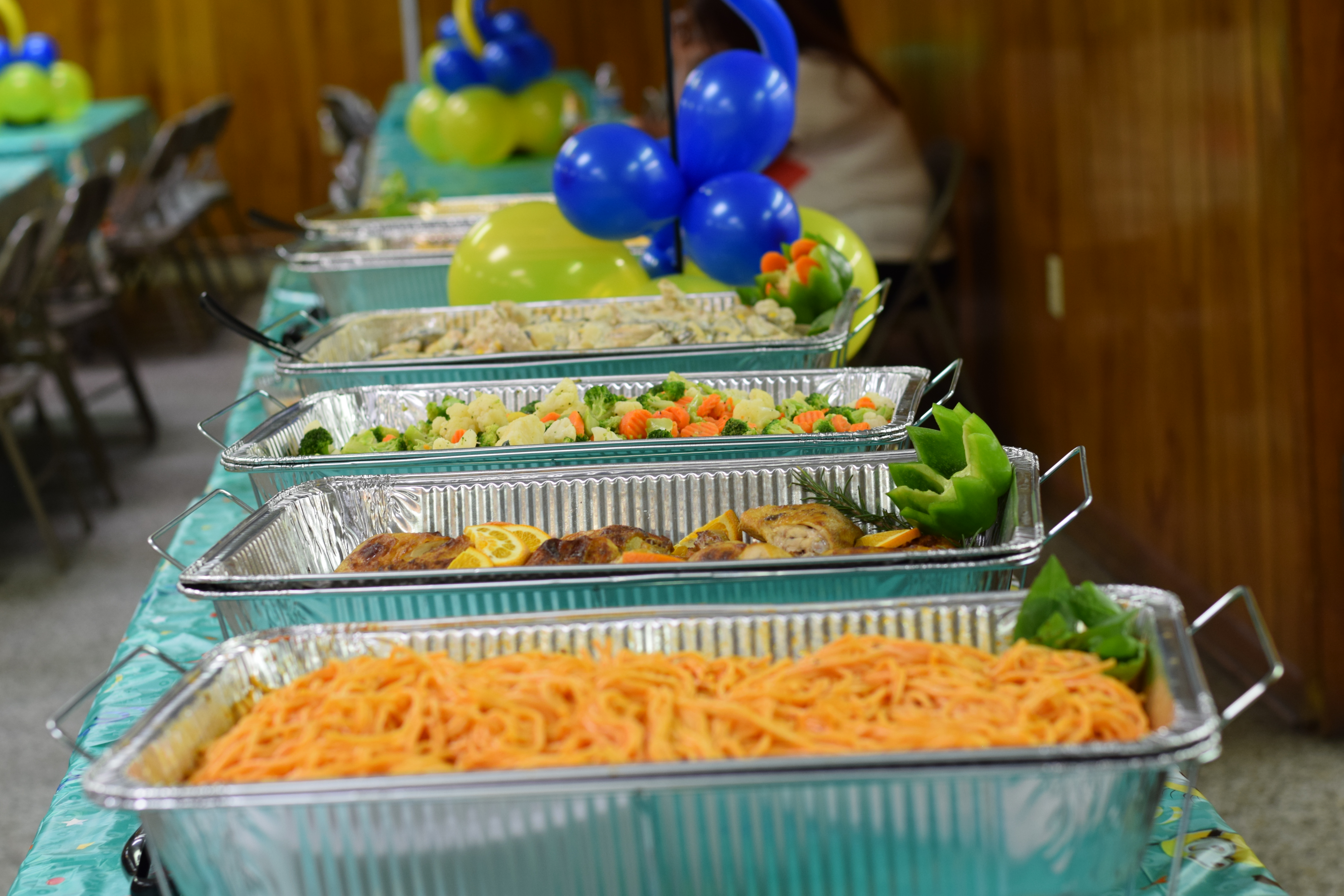 Arranged Food and Objects