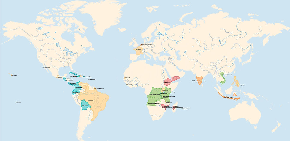 coffee global map 1