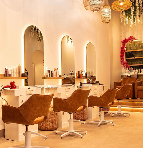 Hair extension salon 