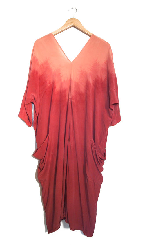Thumbnail: Shrine - Silk Crepe Caftan