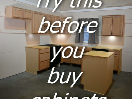 Try out your kitchen design