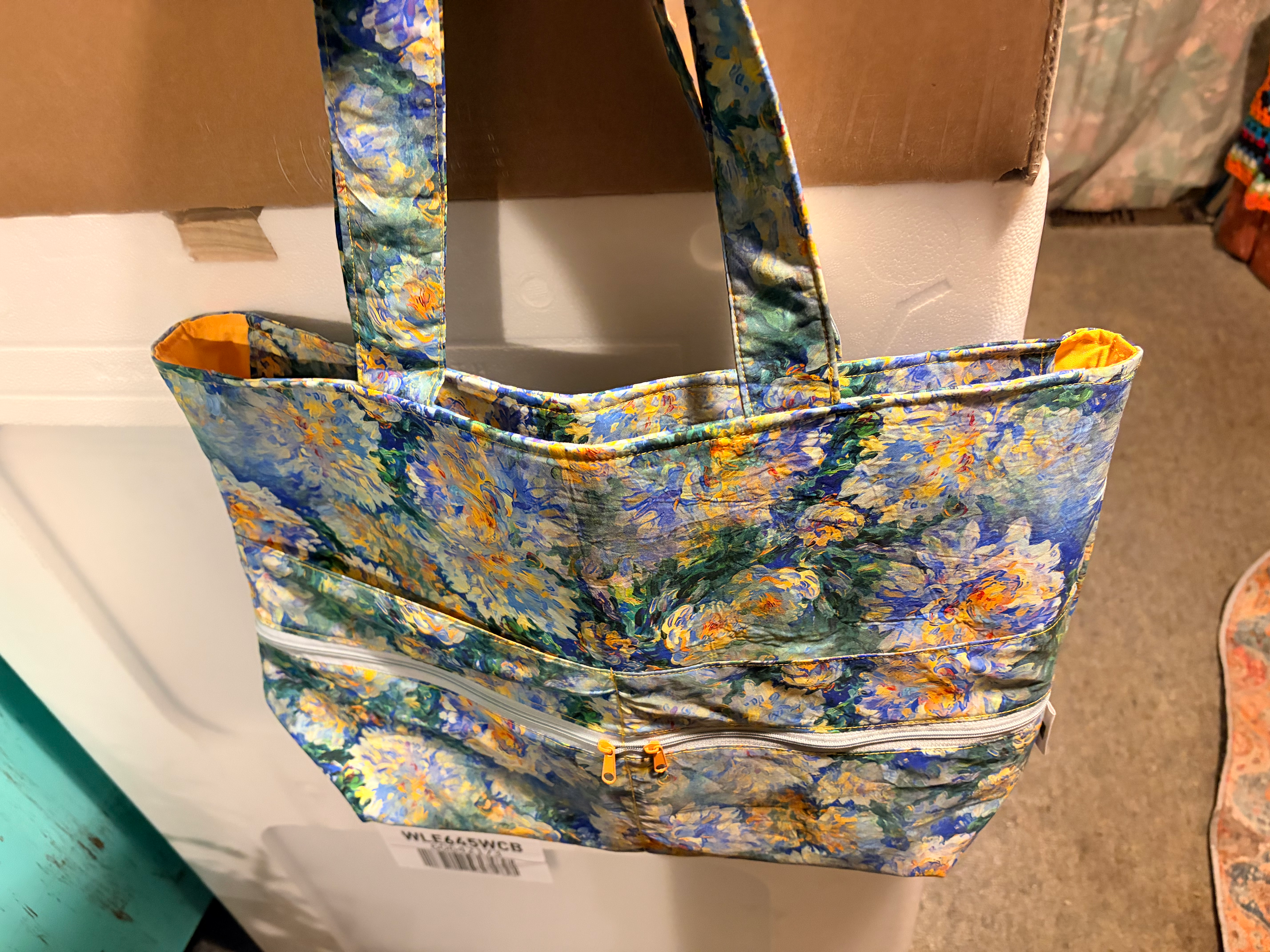 Monet Style Travel Bag