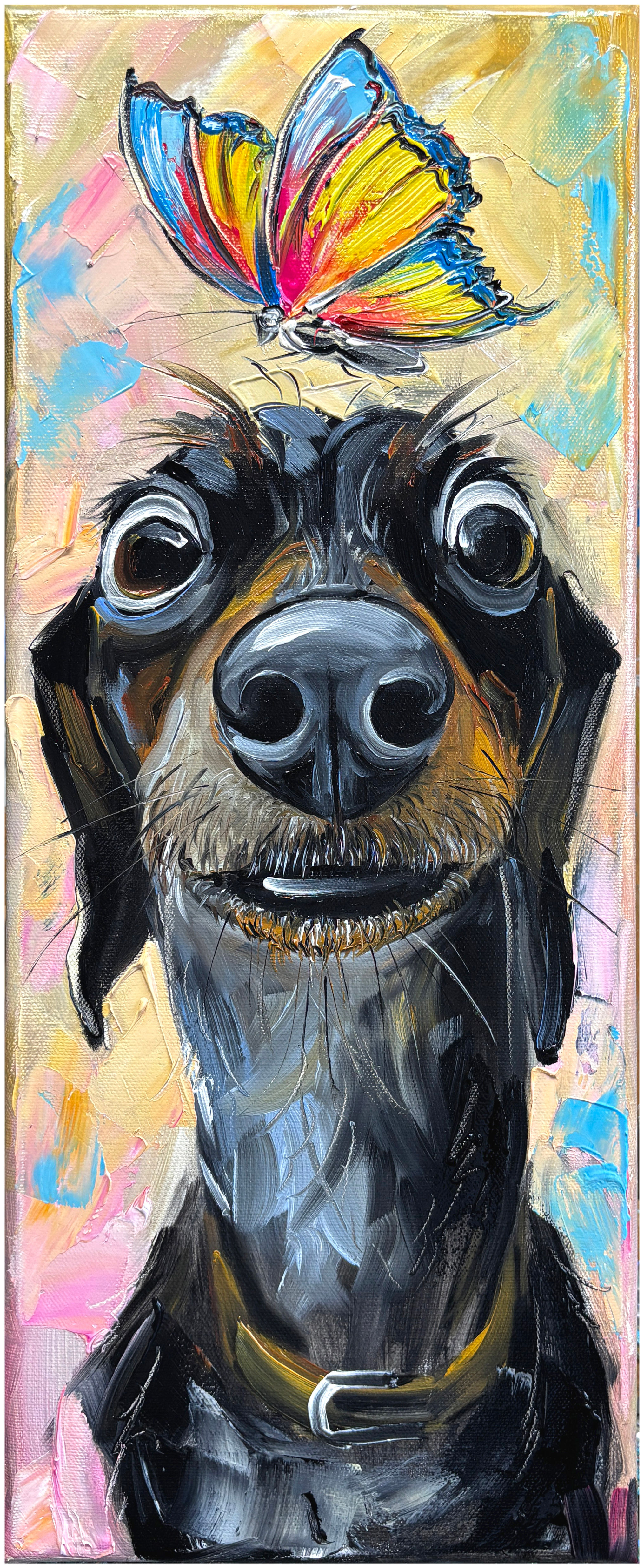 Windhund & Schmetterling