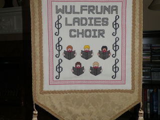 New choir banner