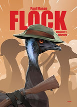 James Brouwer variant cover - FLOCK #1 (2022).