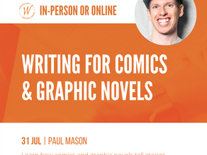 Paul Mason Comic Book Writing Seminar for Queensland Writers Centre
