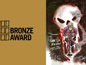 Bronze Ledger Award for Paul’s ‘The Phantom: It Tolls for Thee’