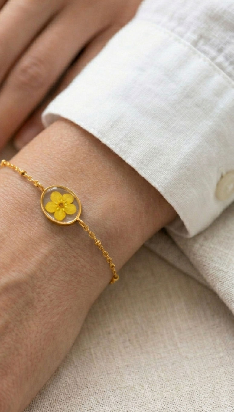 Miniatura: Pulsera flora