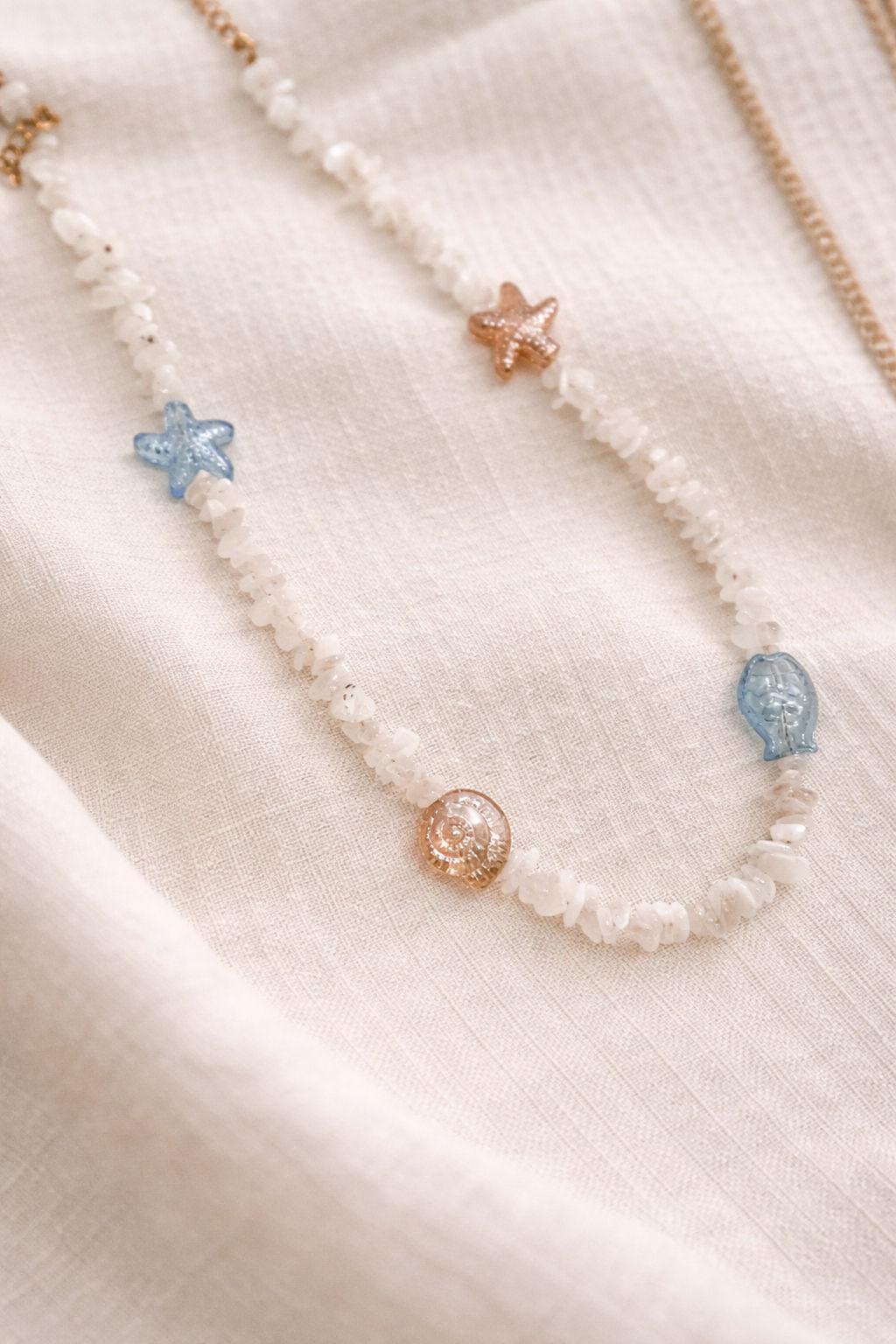 Collar cuarzo blanco 