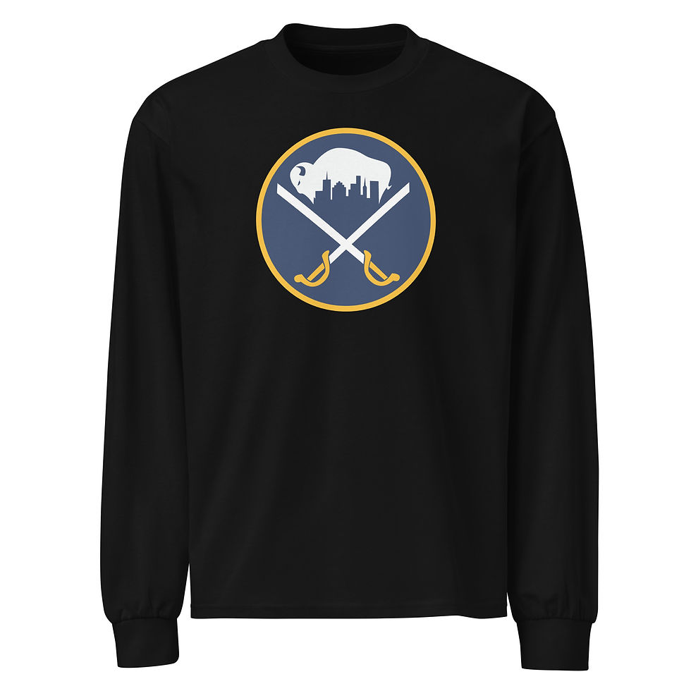 Thumbnail: Buffalo Hockey Skyline Long Sleeve