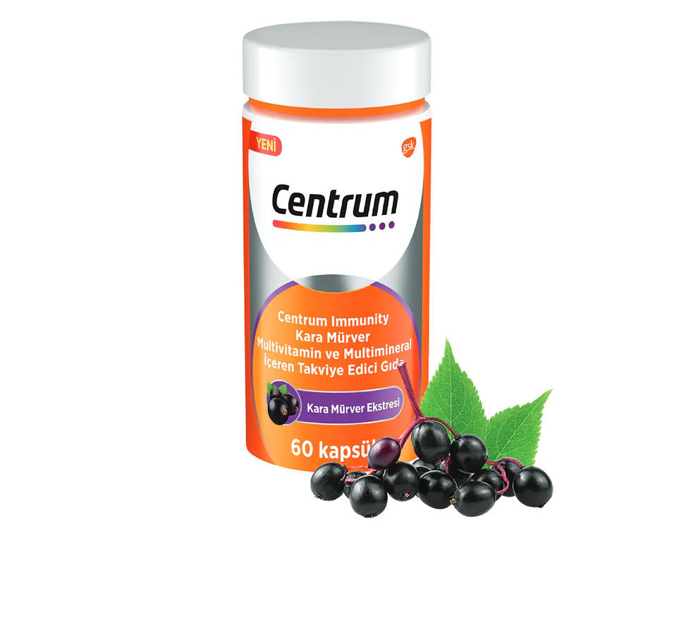 Centrum Immunity ; A, C, D, E Vitaminleri, Selenyum ve Çinko