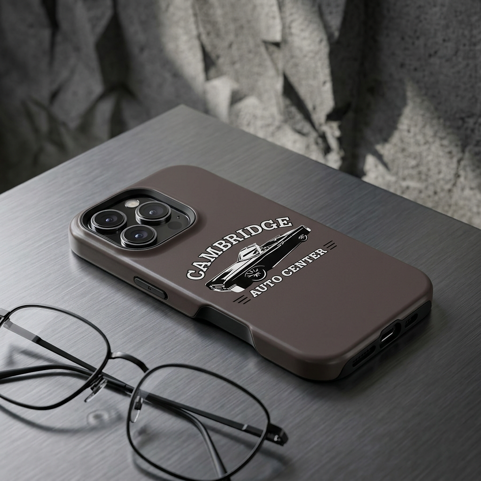 Thumbnail: Magnetic Impact-Resistant Phone Case — Cambridge Auto Center Classic Car Design