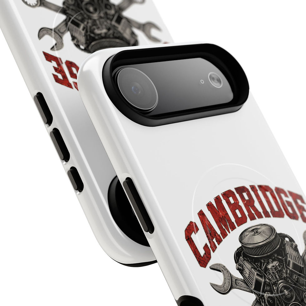 Thumbnail: Phone Case — Cambridge Auto Center Engine Logo Magnetic Tough Case