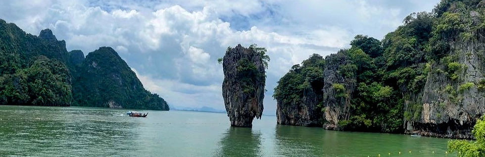 James Bond Island (Khao Phing Kan) in spectacular Phang Nga Bay.